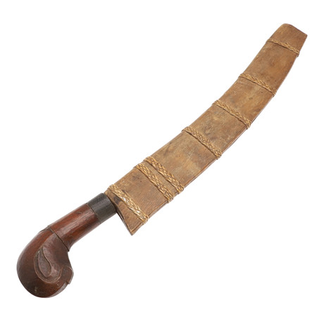 A MALAYSIAN KLEWANG KNIFE AND SCABBARD. Weapons & Militaria - Edged ...