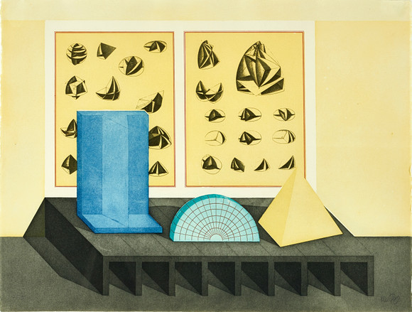 LUCIO DEL PEZZO (ITALY, 1933-2020): Composition, edition 97/150