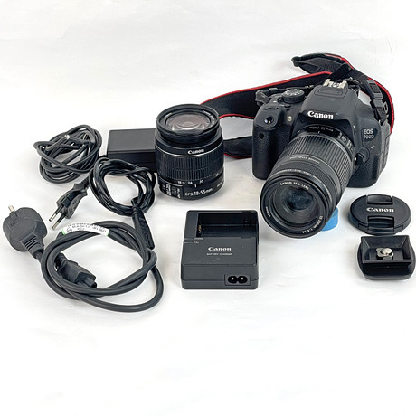 SYSTEM CAMERA. Canon EOS 700D, with two lenses. Photo, Cameras & Lenses ...