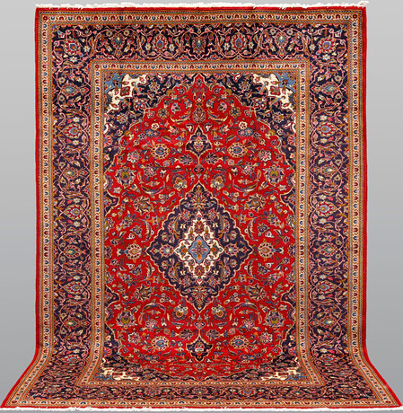 ORIENTMATTA. Keshan fine, 298 x 203 cm. på auktion hos Gomér & Andersson Linköping