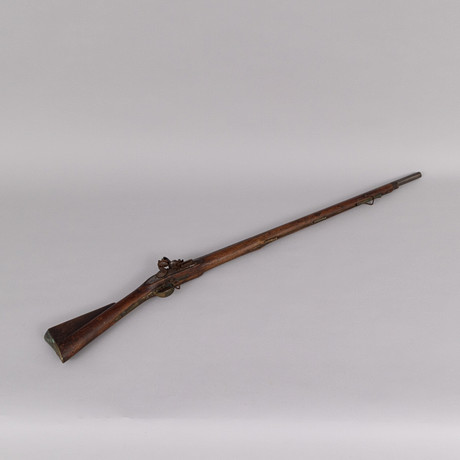 FLINT LOCK RIFLE “Brown Bess”, T C Ashton, England 18th century ...