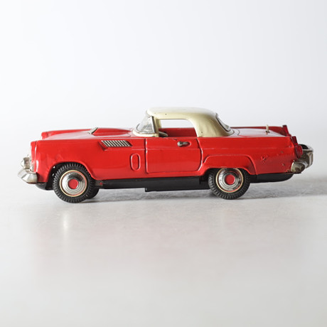 LEKSAKSBIL, plåt, Ford Thunderbird, Nomura Toys, Japan.