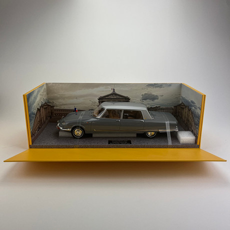 BILMODELL, skala 1/18, Pantheon 022, Citroen DS Chapron, Presidentielle 1968, Momaco, numr