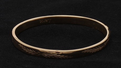 ARMBAND, 18k guld, Italien. Vikt 12,9 gram.