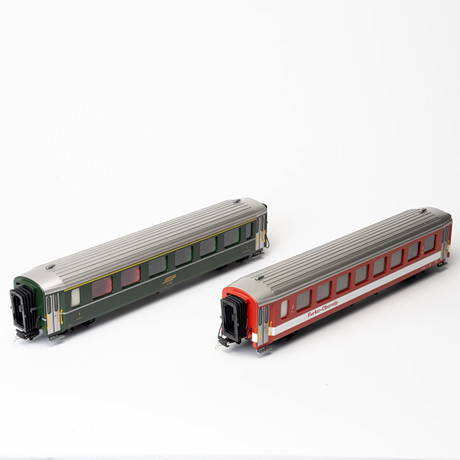 TEKNO, 2 pcs, Opel Rekord passenger cars, no. 720. Toys - Auctionet