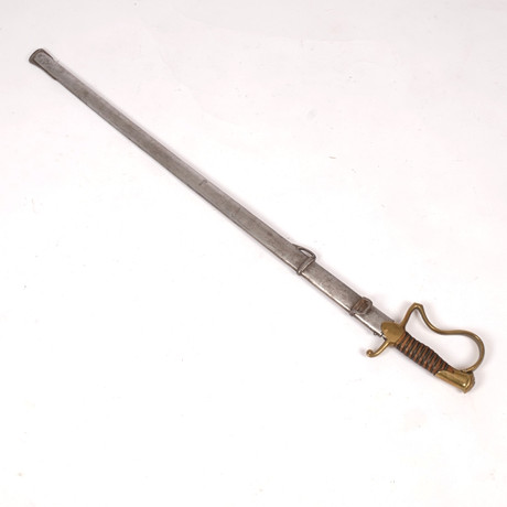 SABEL MED BALJA, m/1889, artilleriet, svensk. Vapen & Militaria ...