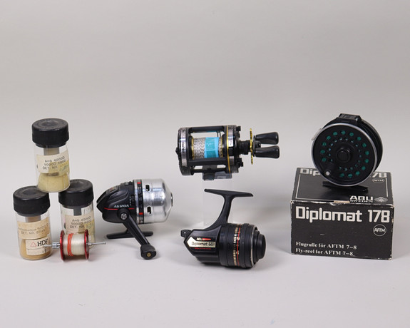 FISHING REEL, Abu Garcia Ambassadeur Six Star, contemporary