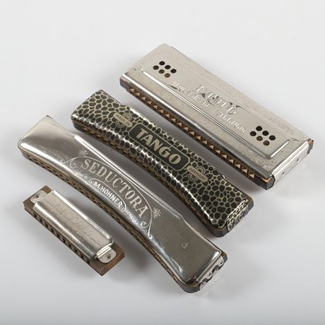 A harmonica, “Tango”, in packaging, by M. Hohner, 20th century