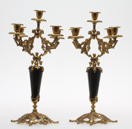 KANDELABRAR 1 par, 1900-tal.