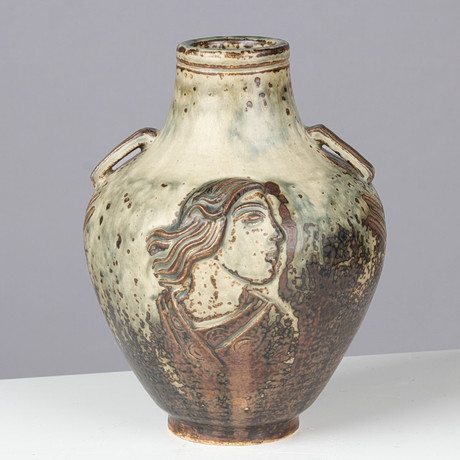 名作 LOUISE HEDERSTRÖM \"Two Become One“ Vintage 17” LOUISE HEDERSTROM 'Two Become One' COUPLE BRONZE ART