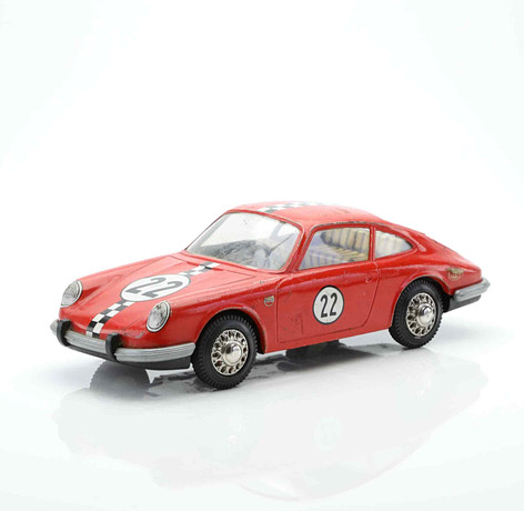 LEKSAKSBIL, Porsche 912, Joustra, Franrike, ca 1970/80-tal.