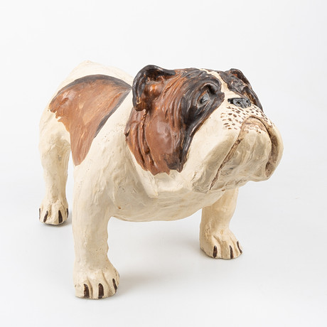 置物 Lisa Larson STORA BULLDOG Lisa Larson Stora Zoo Large Zoo