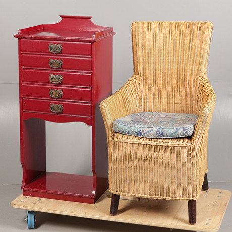 EHLÉN JOHANSSON. Chest of drawers, Ikea PS 2012, partly red