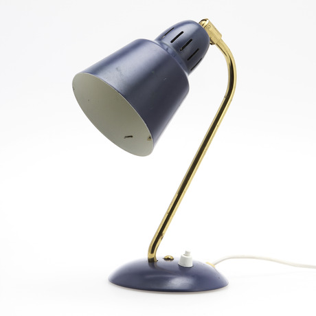 BORDLAMPOR, 3 st olika, 1920-50-tal.