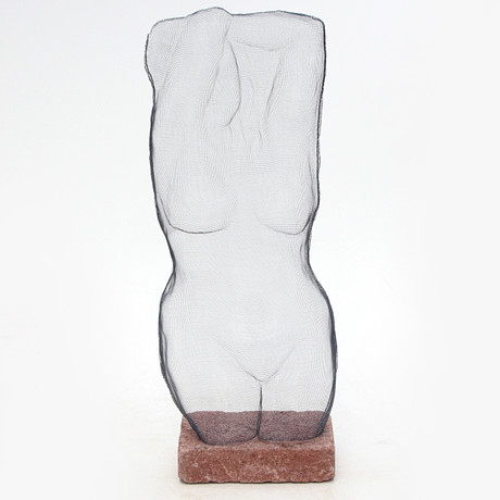 KIA BERGQUIST. SKULPTUR "Red Rivershore".