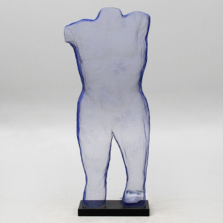 KIA BERGQUIST. SKULPTUR "When the man comes around".