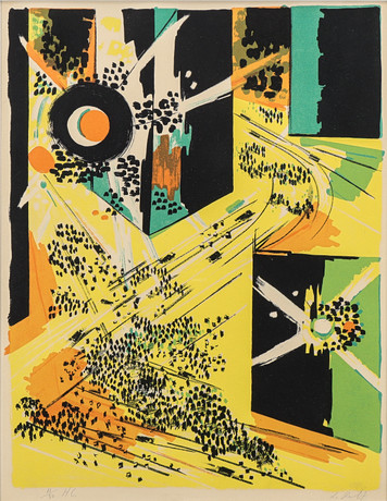 LARS ROLF. “Mexico IV”. Art - Engravings & Prints - Auctionet