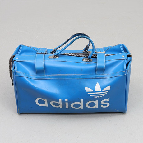A leather bag/SPORTBAG, Adidas, 1970/80's. Vintage & Designer