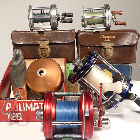 FISHING ROLL, River 500, Malte Blohm AB Gothenburg. Collectables