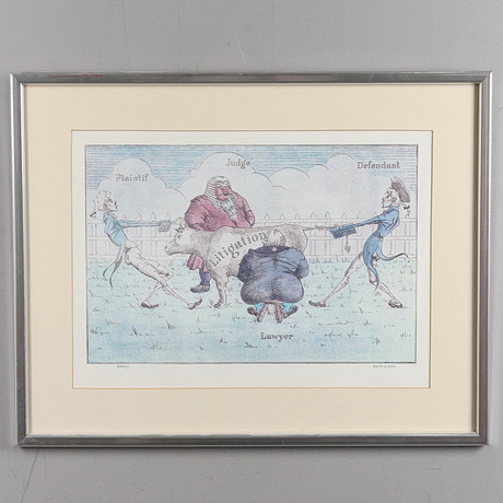 MICHAEL BEDARD. Posters, 2 pcs. offset printing, unsigned. Art