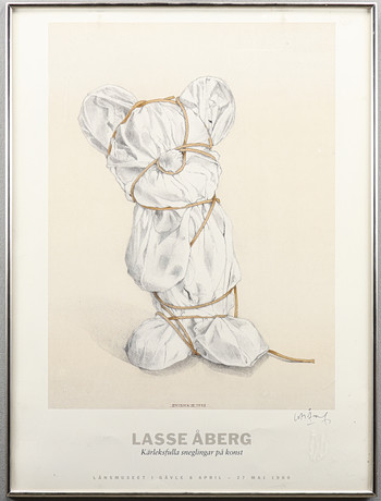 IRVING PENN. Exhibition poster “Earthly Bodies”. Art - Photography