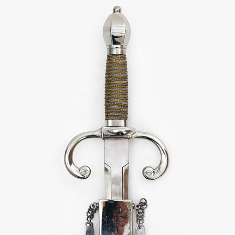LEFT HAND DAGGER/TRIDENT MAIN GAUCHE, CAS IBERIA/Hanwei forge, China ...