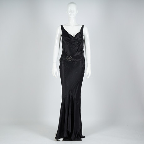 EVENING DRESS, Thai silk, Nane, Paris, late 1900s. Vintage & Designer  Fashion - Auctionet