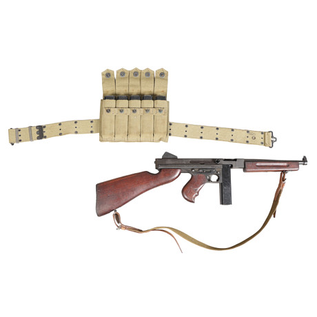 REPLICA MODEL 1921 THOMPSON SUB MACHINE GUN. Weapons & Militaria