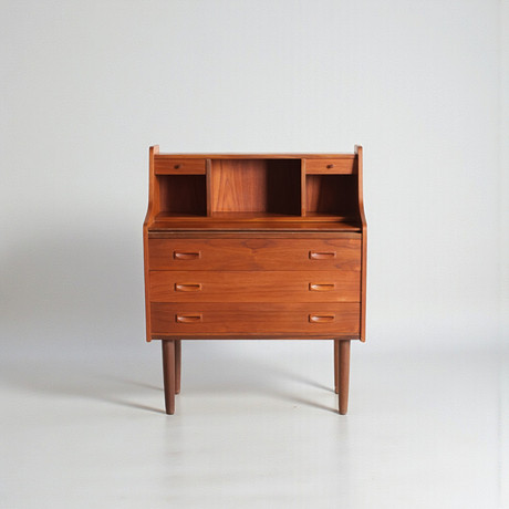 Chatol made of teak, front with large and smaller drawers, pull-out ...