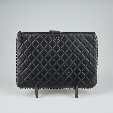 CHANEL, O-Case/zipped pouch, 1991-1994.
