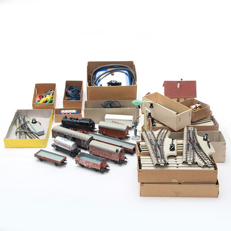 RANGE TRACK + EXTENSION KIT, Märklin SET-HO T3 / SET-HO E. Toys