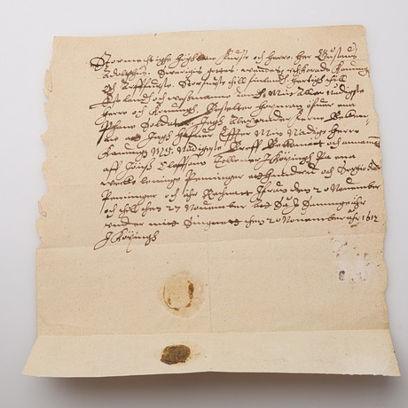 HANDWRITING. PERSONALLY SIGNED LETTER IN SWEDISH BY THE SCOTTISH ...