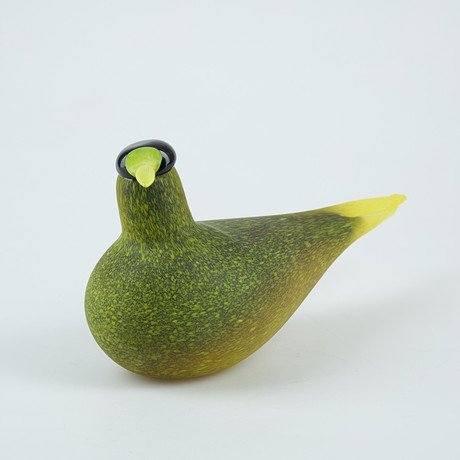 OIVA TOIKKA. GLASS BIRD. “Lapland owl”, 1984-85. Glass - Art glass
