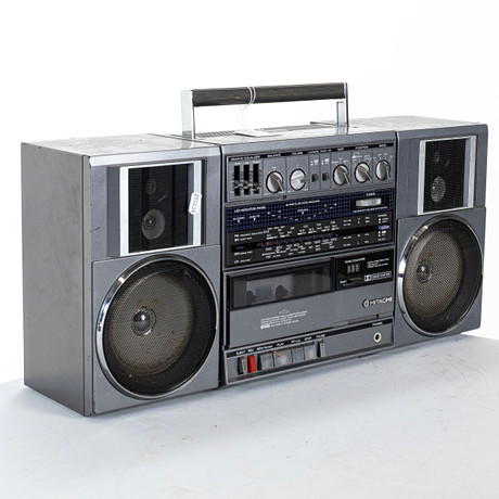 BÄRBAR STEREO s.k. "Bergsprängare", Hitachi.