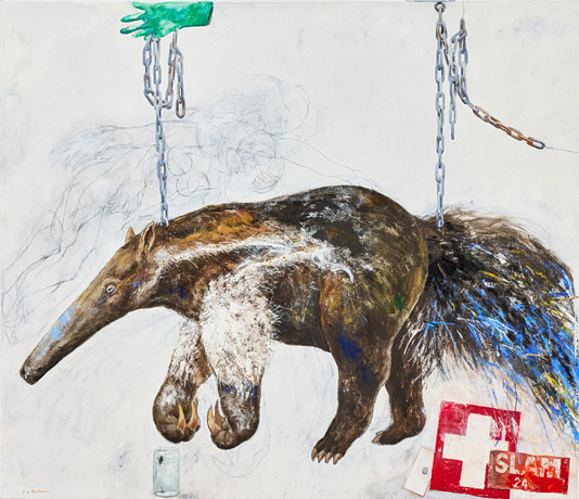 PG THELANDER. "Myrslok". på auktion hos Stockholms Auktionsverk Fine Art