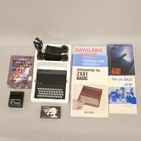 COMPUTER, SINCLAIR ZX81, 1980S. Miscellaneous - Modern consumer ...