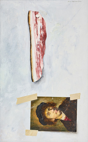 PG THELANDER. "Rembrandt - Bacon". på auktion hos Stockholms Auktionsverk Fine Art