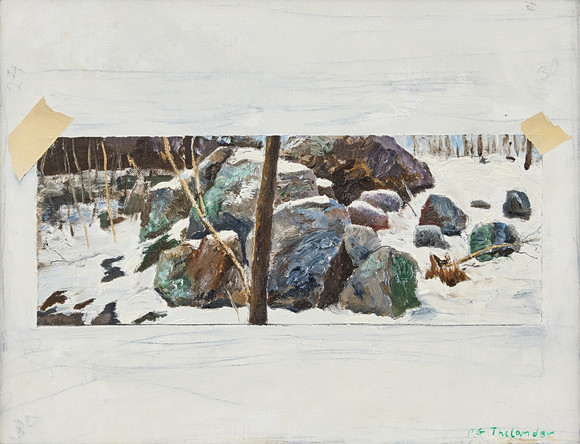 PG THELANDER. "Nedan Gröndal". på auktion hos Stockholms Auktionsverk Fine Art