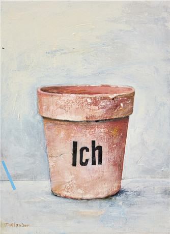PG THELANDER. "ICH-Kruka". på auktion hos Stockholms Auktionsverk Fine Art