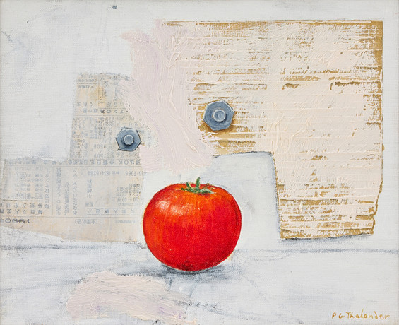 PG THELANDER. "Tomat / skruvar". på auktion hos Stockholms Auktionsverk Fine Art