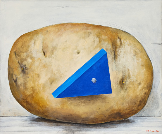 PG THELANDER. "Sätt-Potatis II". på auktion hos Stockholms Auktionsverk Fine Art