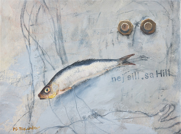 PG THELANDER. "Sill, sa Hill". på auktion hos Stockholms Auktionsverk Fine Art
