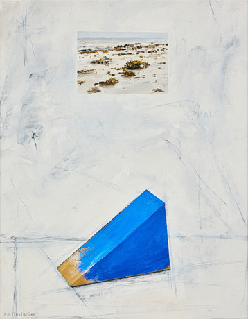 PG THELANDER. "Strand/St. Malo". på auktion hos Stockholms Auktionsverk Fine Art