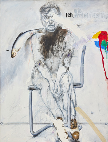 PG THELANDER. "ICH (Bacon)". på auktion hos Stockholms Auktionsverk Fine Art