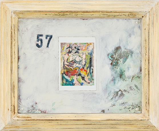 PG THELANDER. "De Kooning". på auktion hos Stockholms Auktionsverk Fine Art