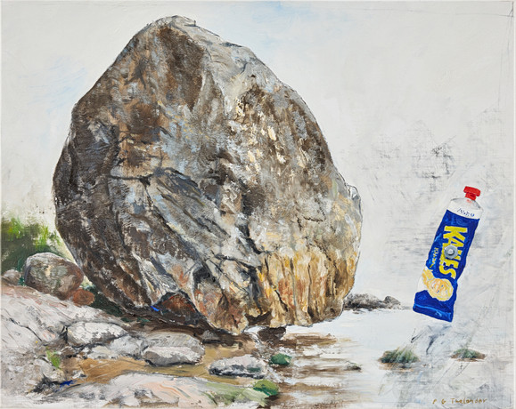 PG THELANDER. "Sten - augusti". på auktion hos Stockholms Auktionsverk Fine Art