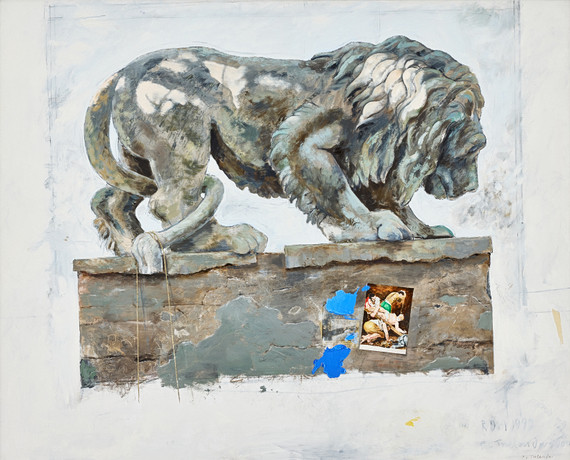 PG THELANDER. "Lejonet från Rom". på auktion hos Stockholms Auktionsverk Fine Art