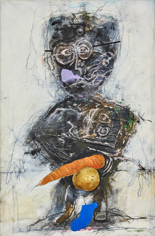 PG THELANDER. "Man, potatis". på auktion hos Stockholms Auktionsverk Fine Art