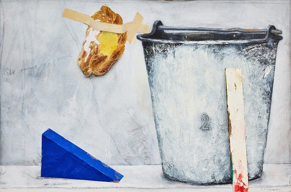 PG THELANDER. ”Kloss, wienerbröd och igelkott i hink". på auktion hos Stockholms Auktionsverk Fine Art