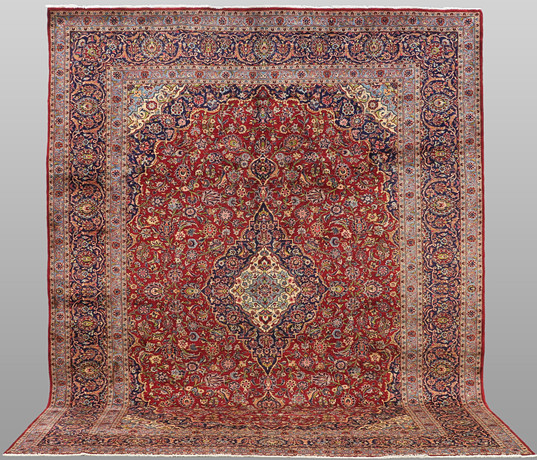 ORIENTMATTA. Keshan, 420 x 303 cm. på auktion hos Gomér & Andersson Nyköping